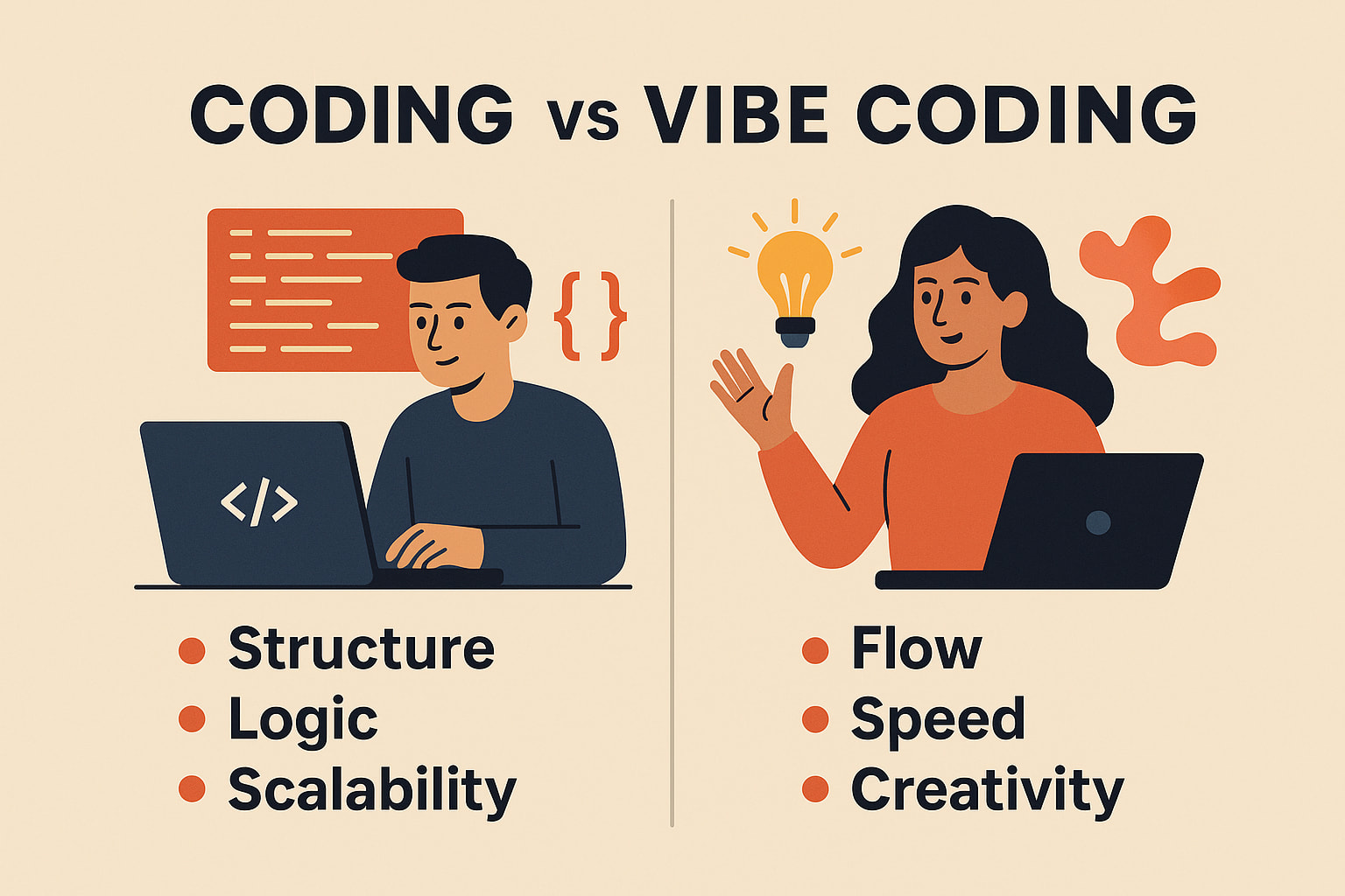 Vibe Coding methodology illustration